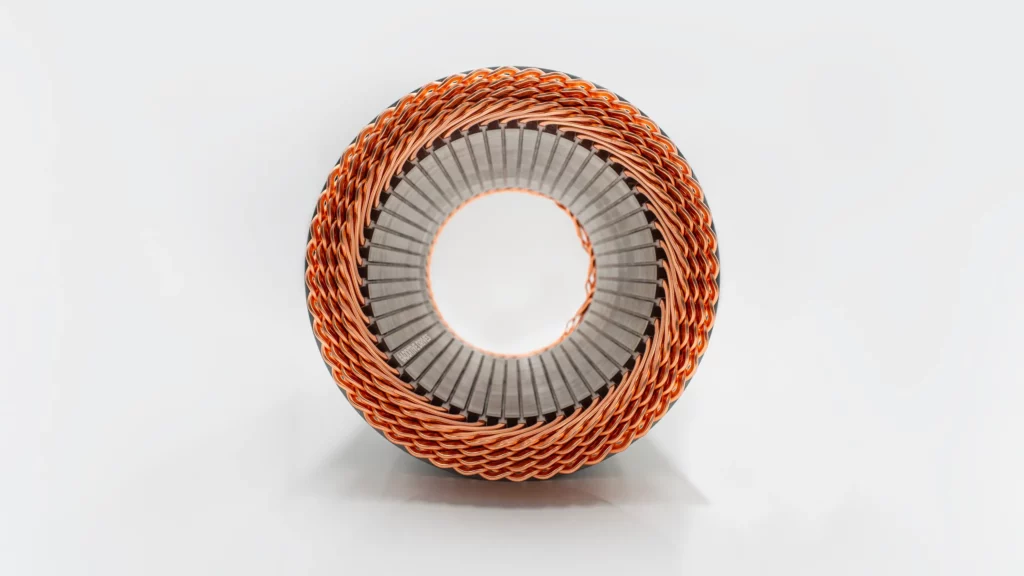 hairpin stator with advanced insulation for reduced partial discharge