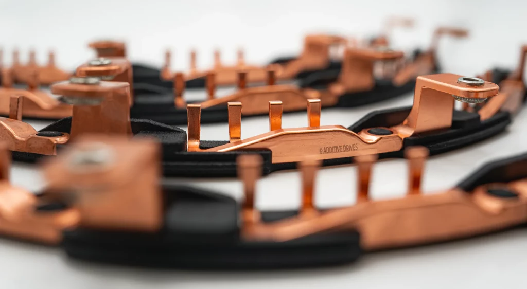 injection-molded bus bar systems in larger quantities